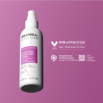 Goldwell StyleSign Everyday Blow-Dry Spray spray pentru păr cu protecție termică - imagine 3